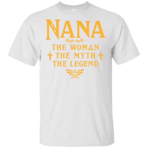 Gift ideas for mother’s day – nana woman myth legend t-shirt