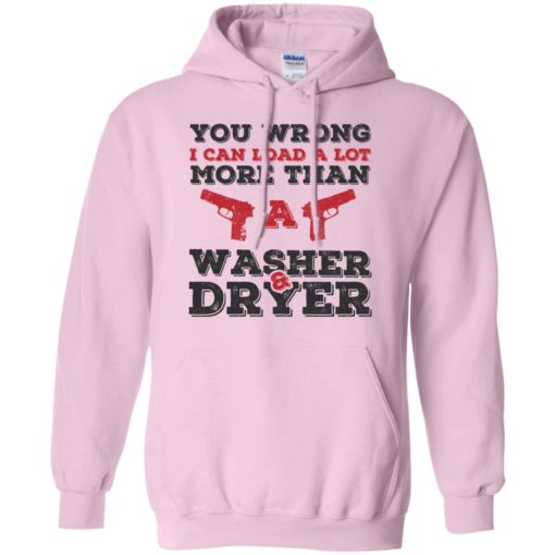 I can load more than a washer dryer hoodie