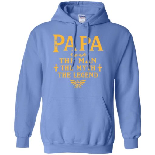 Papa the man myth the legend gift for gaming papa grandpa daddy hoodie