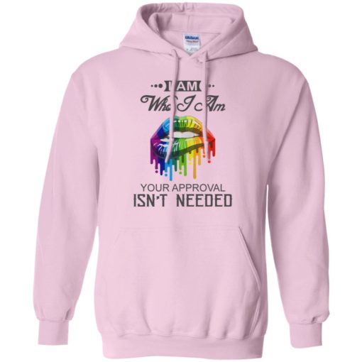 I’m who i am your approval isn’t needed hoodie