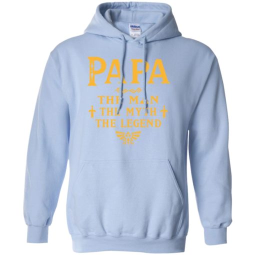 Papa the man myth the legend gift for gaming papa grandpa daddy hoodie