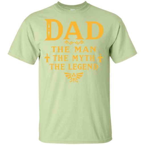 Dad the man myth the legend gaming dad best gift for gamers t-shirt