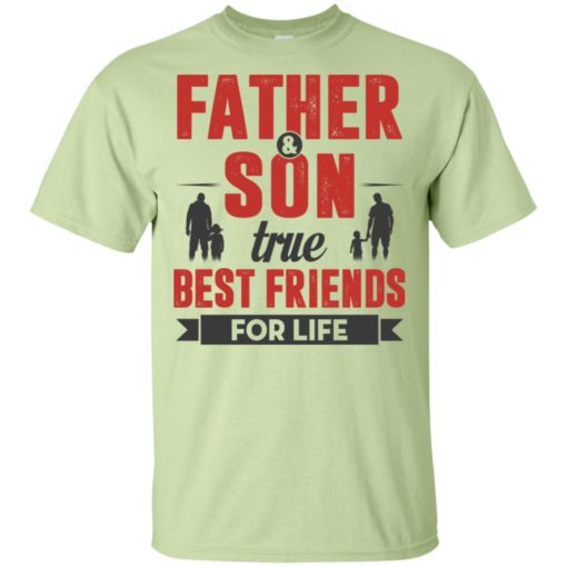 Father and son true best friends for life t-shirt