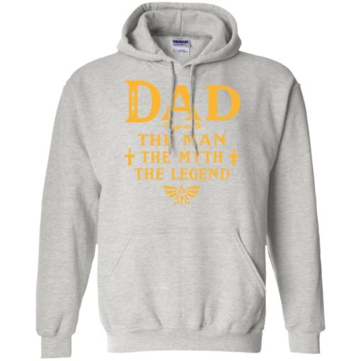 Dad the man myth the legend gaming dad best gift for gamers hoodie