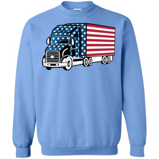 American trucker gift perfect gift for a truck driver sweatshirt