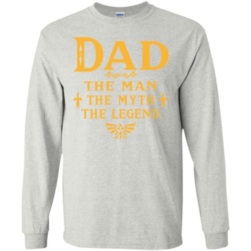Dad the man myth the legend gaming dad best gift for gamers long sleeve