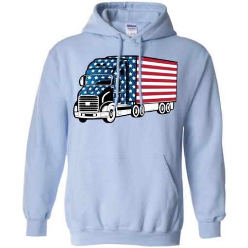 American trucker gift perfect gift for a truck driver hoodie