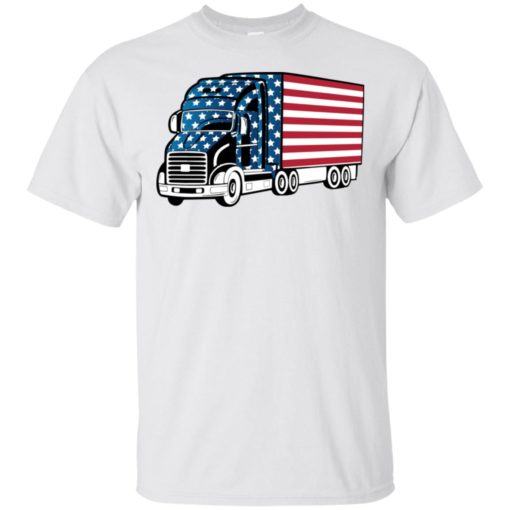 American trucker gift perfect gift for a truck driver t-shirt