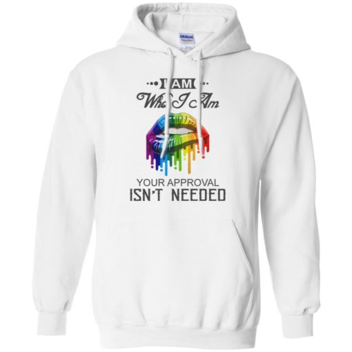 I’m who i am your approval isn’t needed hoodie