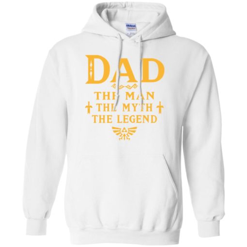 Dad the man myth the legend gaming dad best gift for gamers hoodie