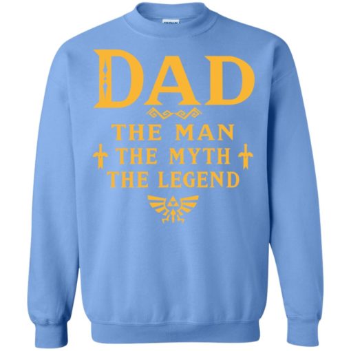 Dad the man myth the legend gaming dad best gift for gamers sweatshirt