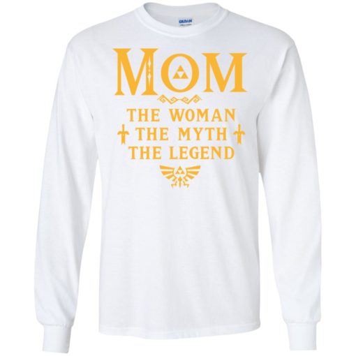 Mom the woman the myth the legend gaming mom cute gift long sleeve