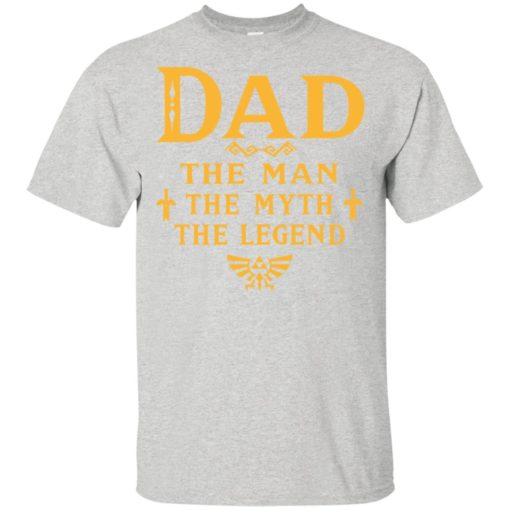 Dad the man myth the legend gaming dad best gift for gamers t-shirt