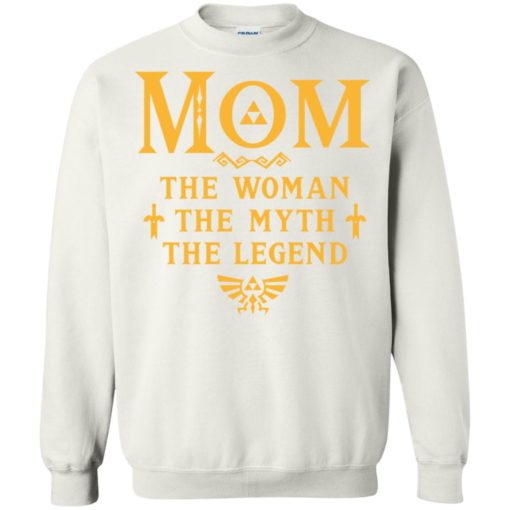 Mom the woman the myth the legend gaming mom cute gift sweatshirt