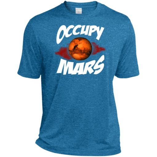 Outer space science gift tee occupy mars sport tee