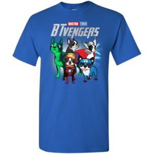 Boston terrier btvengers marvel avengers endgame t-shirt