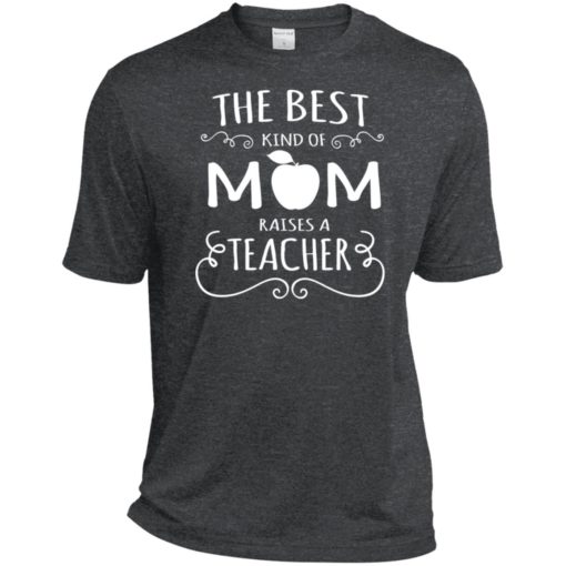The best kind of mom raises a teacher mother’s day gift for teacher mom sport tee