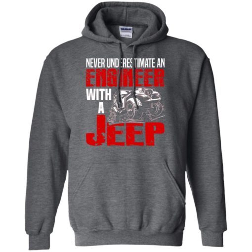 Never underestimate engineer with jeep hoodie
