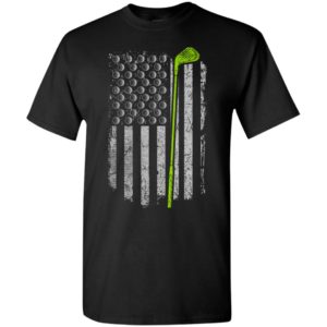 American flag golf gift funny golf apparel gift for men t-shirt