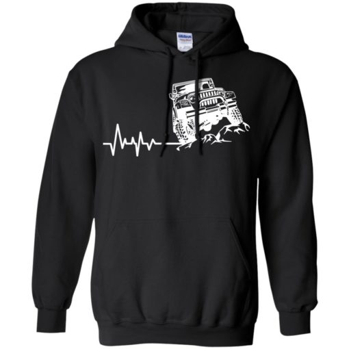 Unlimited heartbeat love jeep shirt jeep lover driver owner addicted hoodie