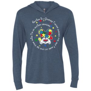 Mickey mouse autism is a journey i never planned for unisex hoodie