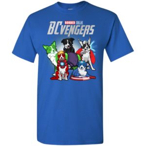 Border collie bcvengers marvel avengers endgame t-shirt