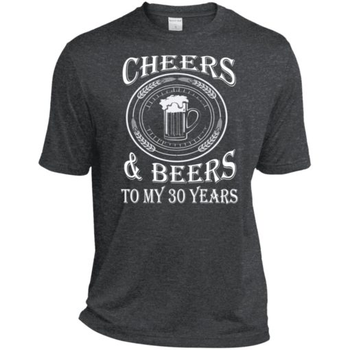 Cheers and beers to my 30 years sport tee