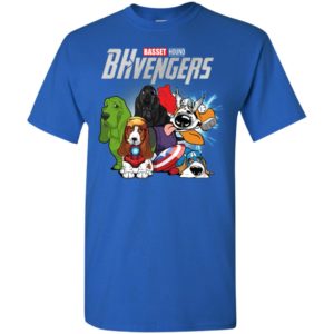 Basset hound bhvengers marvel avengers endgame t-shirt