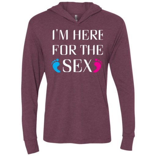 I’m here for the sex unisex hoodie