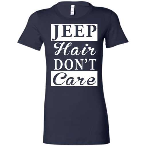 Jeep hair don’t care women tee