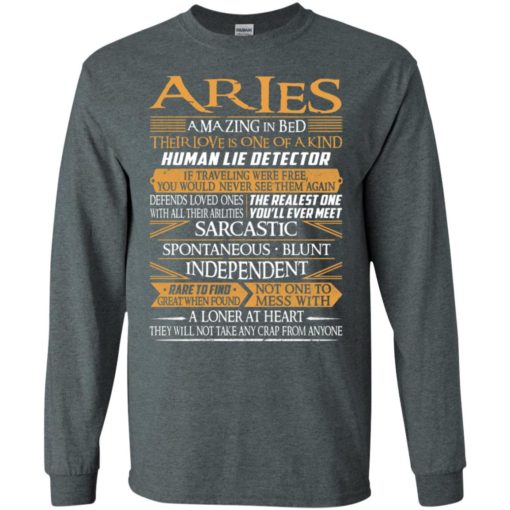 Aries amazing in bed their love is one of a kind human lie detector long sleeve