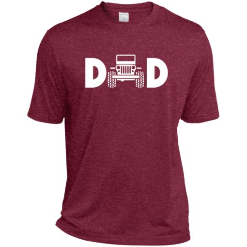 Jeep dad jeep father jeeps daddy sport t-shirt