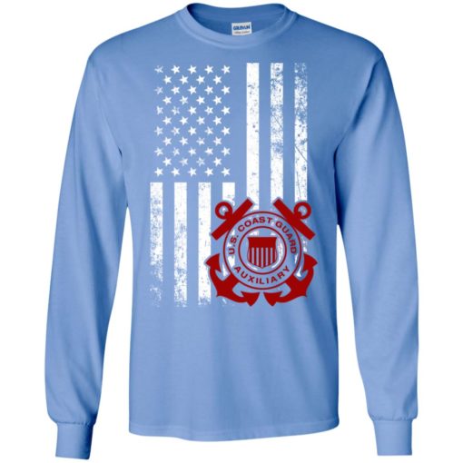 American flag coast guard long sleeve