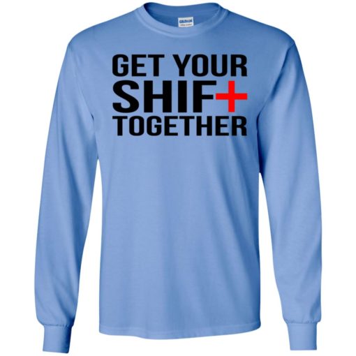 Get your shift red cross together long sleeve