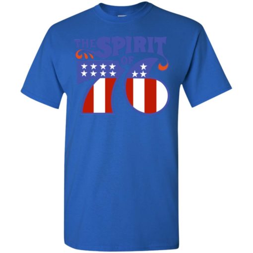 Seventy sixers the spirit of 76 america t-shirt