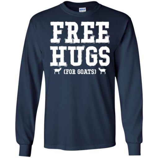 Free hugs for goats long sleeve