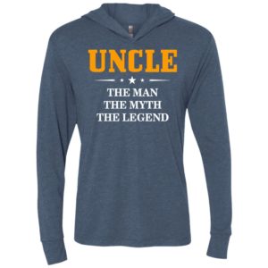 Uncle – the manthe myth the legend new cool crazy and funny gift for your uncle unisex hoodie
