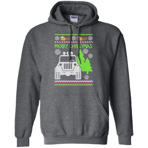 Ugly jeep sweater christmas gift for jeep lover owner addicted hoodie
