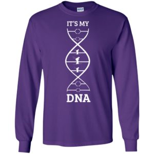 Ski it’s my dna funny skiing lover winter sport player long sleeve