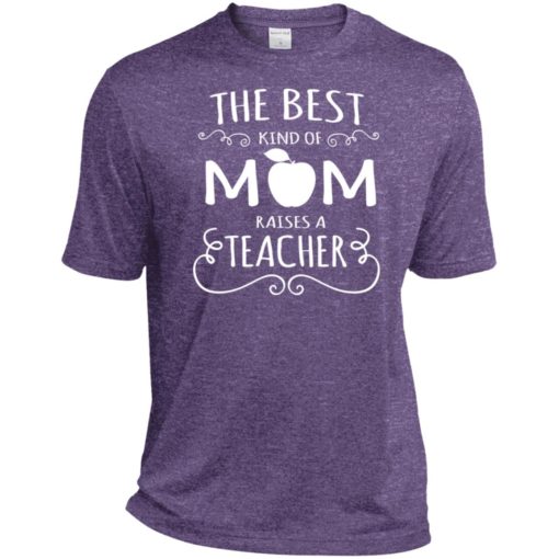 The best kind of mom raises a teacher mother’s day gift for teacher mom sport tee