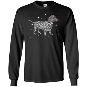 Dachshund stars night cool galaxy pattern protect dog lover long sleeve