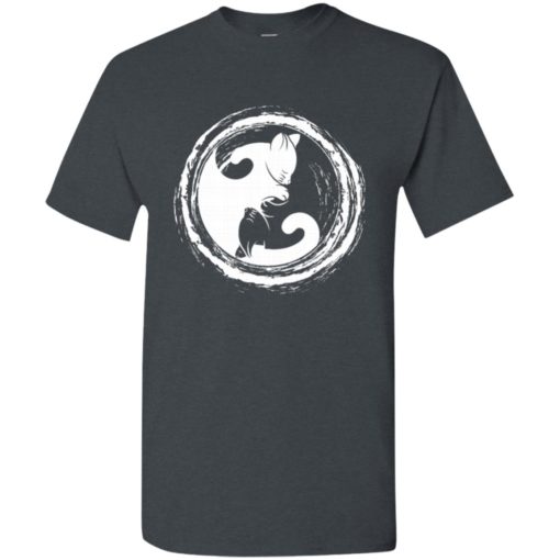 Cat yin yang gift for cat lover cats owner t-shirt