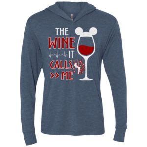 The wine it calls me wine gifts for mom unisex hoodie
