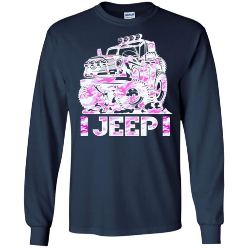 Jeep girl pink long sleeve