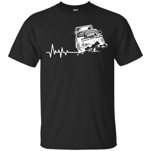Unlimited heartbeat love jeep shirt jeep lover driver owner addicted t-shirt