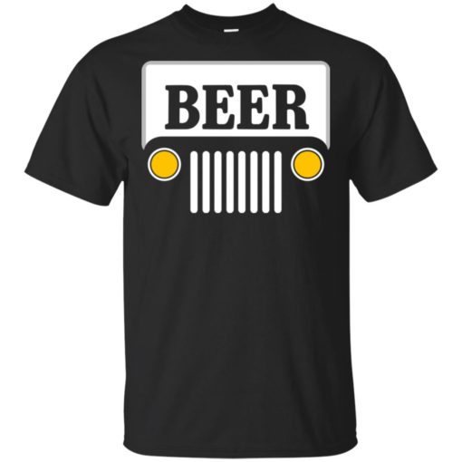Beer jeep road trip t-shirt
