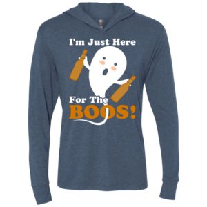 I’m just here for the boos unisex hoodie
