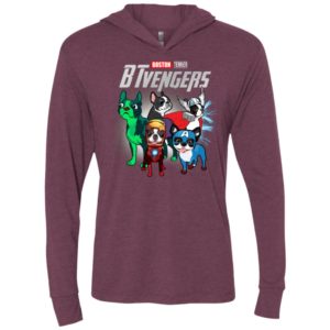 Boston terrier btvengers marvel avengers endgame unisex hoodie