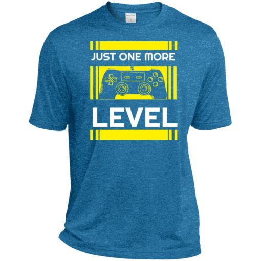 Gamer gaming video game shirt just one more level sport tee
