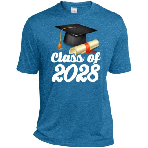 Graduation gift shirt class of 2028 graduates sport tee